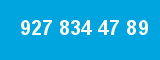 927 834 47 89 927 834 47 89